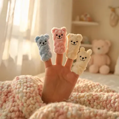 finger family hand puppet